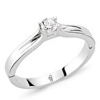 0.40 Ct Tektaş Pırlanta Yüzük  RM30069