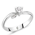 Harem Altın 0.30 Ct Tektaş Pırlanta Yüzük  RM30074