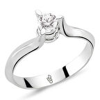 0.30 Ct Tektaş Pırlanta Yüzük  RM30076