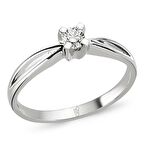 Harem Altın Romeo Pırlanta 0.15 Ct Tektaş Yüzük RM8002