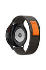 Samsung Galaxy Watch 7 44 mm ile  Uyumlu Trail Kumaş Kordon