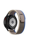 Samsung Galaxy Watch 6 40 mm ile  Uyumlu Trail Kumaş Kordon