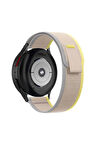 Samsung Galaxy Watch 6 47 mm ile  Uyumlu Trail Kumaş Kordon