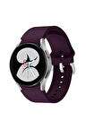 Samsung Galaxy Watch 6 44  mm ile Uyumlu Kavisli Silikon Kordon