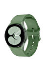 Samsung Galaxy Watch 5 44  mm ile Uyumlu Kavisli Silikon Kordon