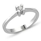 Harem Altın Romeo Pırlanta 0.14 Ct Tektaş Yüzük Romeo RMY316