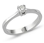Romeo Pırlanta 0.22 Ct Tektaş Yüzük RMY317