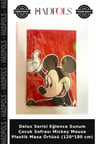 Delux Serisi Eğlence Sunum Çocuk Sofrası Mickey Mouse Plastik Masa Örtüsü (120*180 cm)