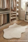 YoudayHomeCollection POLY Peluş Post Şeklinde Halı Model Oturma Odası Halısı — EBAT: 100X150