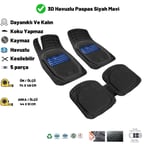 Opel Corsa E 2018 HASIR DESEN 3D UNİVERSAL UYUMLU PASPAS MAVİ