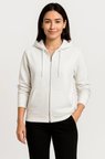 Üç İplik Kapüşonlu Tam Fermuarlı Kanguru Çepli SweatShirt Hoodie