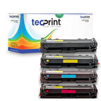 Tecprint HP W2210/2211/2212/2213 - 207A Muadil Toner 4 Renk Çipsiz CMYK
