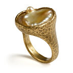 Barok İnci Taşlı Gümüş Yüzük – Mare Drift