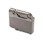 Kişiye Özel İsim Yazılı Siyah Renk Özel Kutulu İbola Model Manyetorlu Çakmak