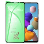 Samsung Galaxy A21S Uyumlu Ekran Koruyucu 9D Seramik Nano Tam Kaplayan Kavisli