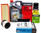 Duster 1.5 Dci Filtre Bakım Seti + Castrol 5W30