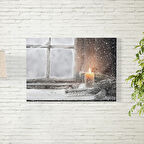 Karda Yanan Mum Posteri 50X70 CM