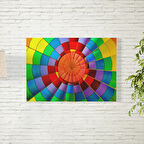 Gökkuşağı Fraktal Posteri 50X70 CM