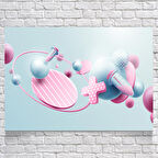 3D sağlık Temalı Poster 35X50 CM