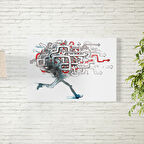 Oklar Bacaklar Poster 70X100 CM