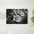 Motosikler Tekerleri Posteri 35X50 CM
