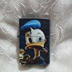 Retro Benzinli Çakmak - Duffy Ördek