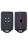 Clio 5 Megane 4 Kadjar Uyumlu Silikon Anahtar Kılıfı Siyah Renk (SADECE RENAULT GRUP UYUMLU)