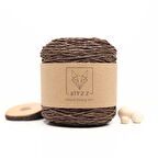 Kağıt İp // 16 //  KOYU KAHVE