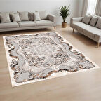 Rovigo Home Dijital Baskı Yıkanabilir Kaymaz Taban Salon Halısı Ve Yolluk RV017-FNL271