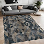 Rovigo Home Dijital Baskı Yıkanabilir Kaymaz Taban Salon Halısı Ve Yolluk RV043-FNL308