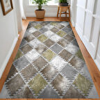 Rovigo Home Dijital Baskı Yıkanabilir Kaymaz Taban Salon Halısı Ve Yolluk RV045-FNL316