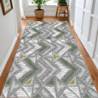 Rovigo Home Dijital Baskı Yıkanabilir Kaymaz Taban Salon Halısı Ve Yolluk RV046-FNL317