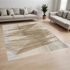 Rovigo Home Dijital Baskı Yıkanabilir Kaymaz Taban Salon Halısı Ve Yolluk RV096-FNL383