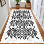 Rovigo Home Dijital Baskı Yıkanabilir Kaymaz Taban Salon Halısı Ve Yolluk RV131-FNL436