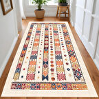 Rovigo Home Dijital Baskı Yıkanabilir Kaymaz Taban Salon Halısı Ve Yolluk RV133-FNL438