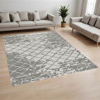 Rovigo Home Dijital Baskı Yıkanabilir Kaymaz Taban Salon Halısı Ve Yolluk RV173-FNL480