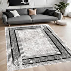 Rovigo Home Dijital Baskı Yıkanabilir Kaymaz Taban Salon Halısı Ve Yolluk RVG0894-FNL111