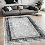 Rovigo Home Dijital Baskı Yıkanabilir Kaymaz Taban Salon Halısı Ve Yolluk RVG0930-FNL162