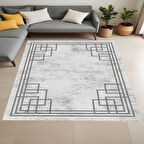 Rovigo Home Dijital Baskı Yıkanabilir Kaymaz Taban Salon Halısı Ve Yolluk RVG0945-FNL180