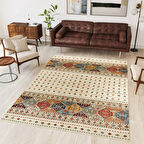 Rovigo Home Dijital Baskı Yıkanabilir Kaymaz Taban Salon Halısı Ve Yolluk RVG0949-FNL198