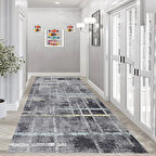 Rovigo Home Dijital Baskı Yıkanabilir Kaymaz Taban Salon Halısı Ve Yolluk RVG0980-FNL230