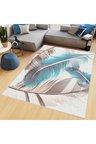 Dijital Baskı Yıkanabilir Kaymaz Taban Salon Halısı Ve Yolluk RVG0449