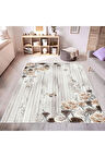 Dijital Baskı Yıkanabilir Kaymaz Taban Salon Halısı Ve Yolluk RVG0479