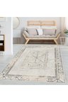 Dijital Baskı Yıkanabilir Kaymaz Taban Salon Halısı Ve Yolluk RVG1367-HT399