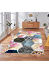 Dijital Baskı Yıkanabilir Kaymaz Taban Salon Halısı Ve Yolluk RVG1908-SM243