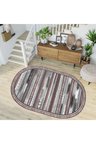 Dijital Baskı Yıkanabilir Kaymaz Taban Oval Salon Halısı Rvg7233-sd240