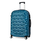 ABS Piramit Canyon Serisi Valiz, Petrol Mavi - Büyük Boy