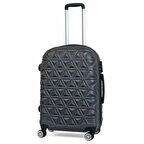 ABS Piramit Canyon Serisi Valiz, Antrasit - Orta Boy