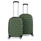 ABS Piramit Canyon Serisi Valiz, Haki - Kabin Boy&Orta Boy