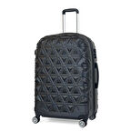 ABS Piramit Canyon Serisi Valiz, Siyah - Büyük Boy